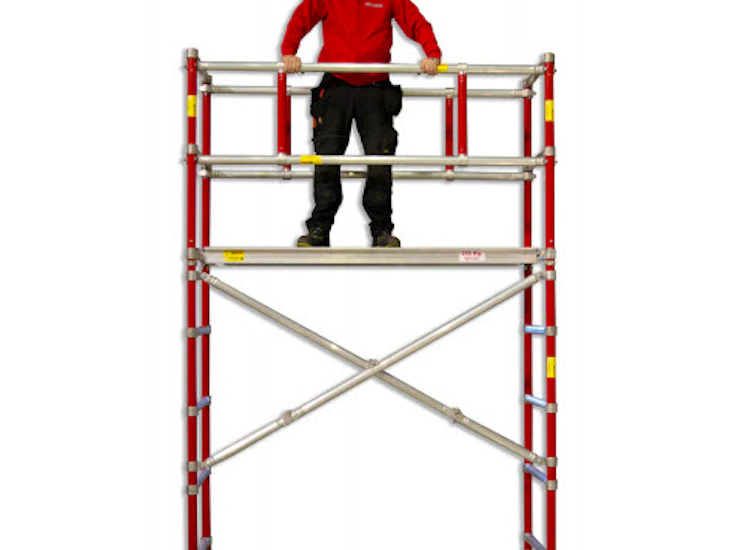 Bygg / målarställning zip-up 3,4 meter - zipup ställning