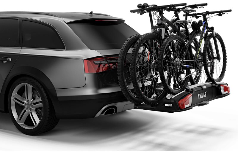 Thule 939 velospace xt 3 sykkelstativ med diverse utstyr