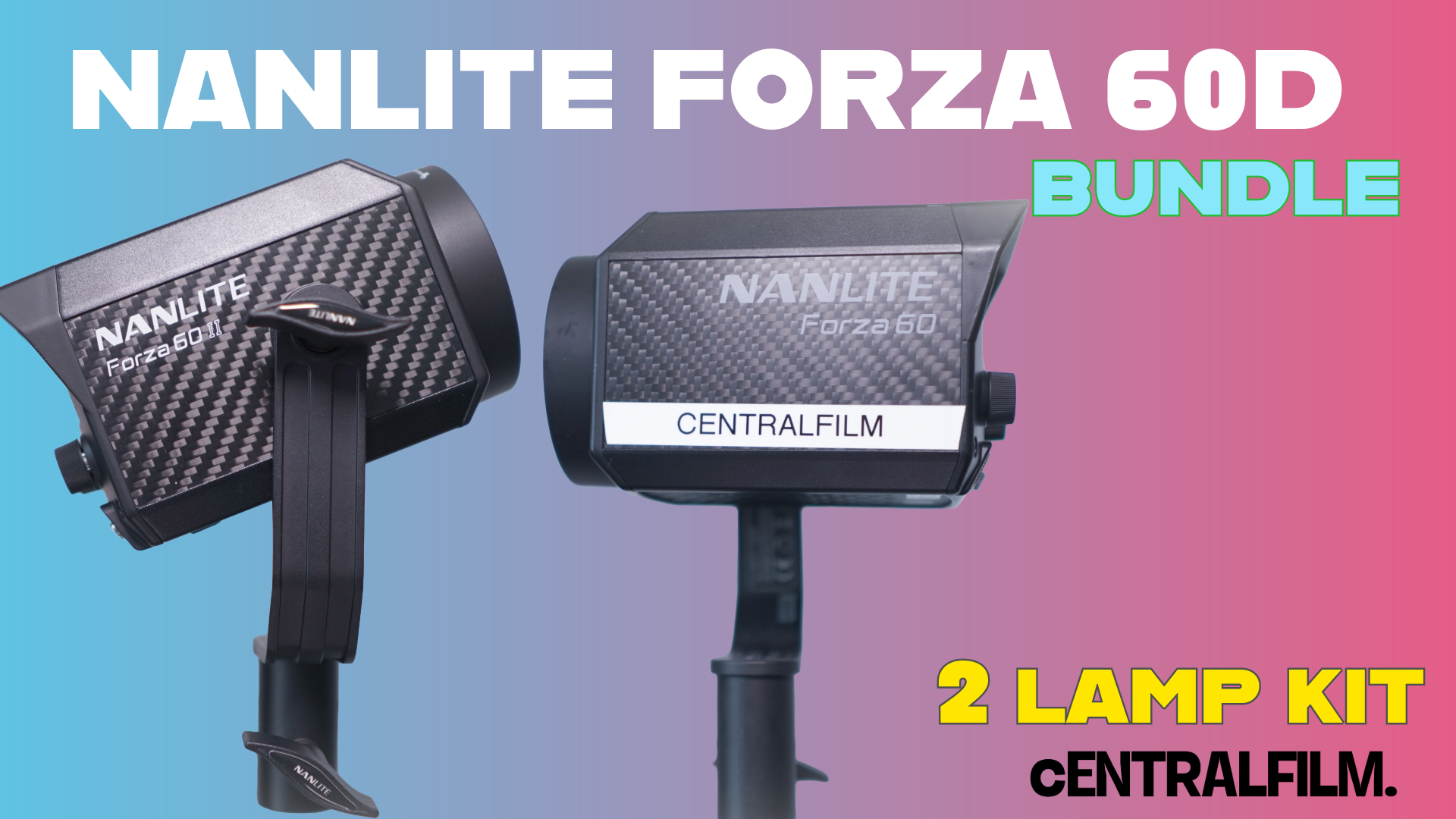 Nanlite forza 60 bundle 