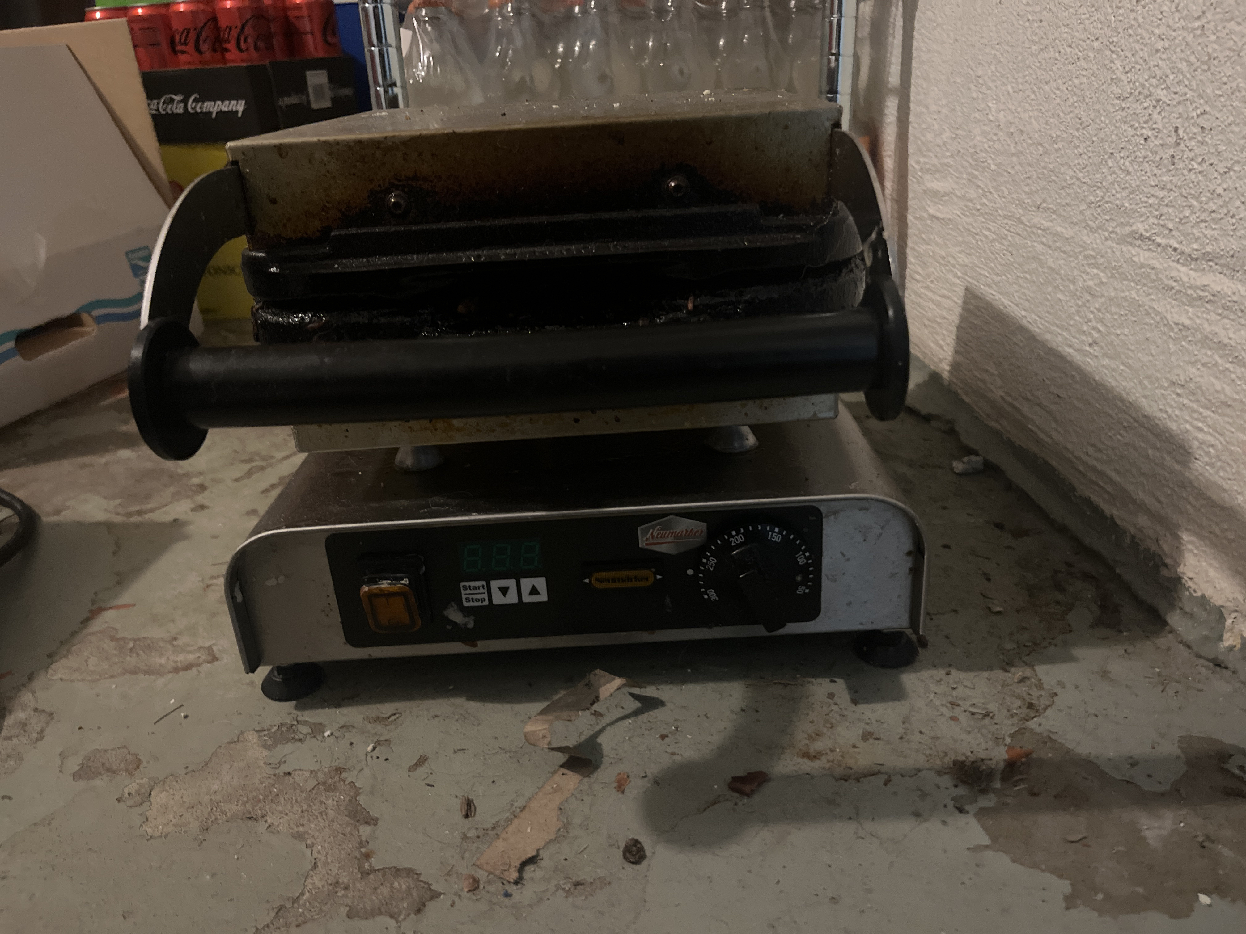 Professionellt våffeljärn 