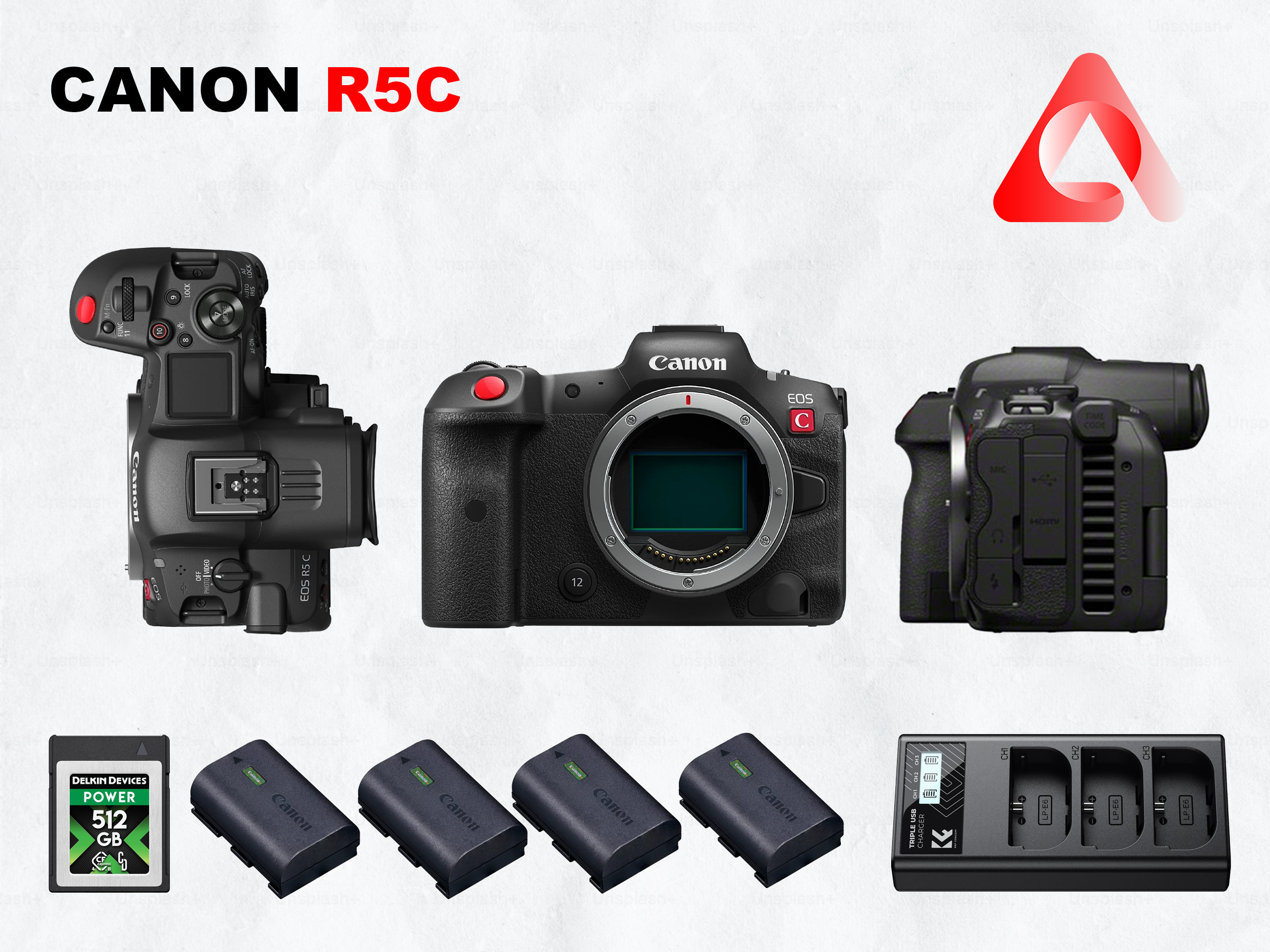 Canon r5c  - photography & video hybrid camera 