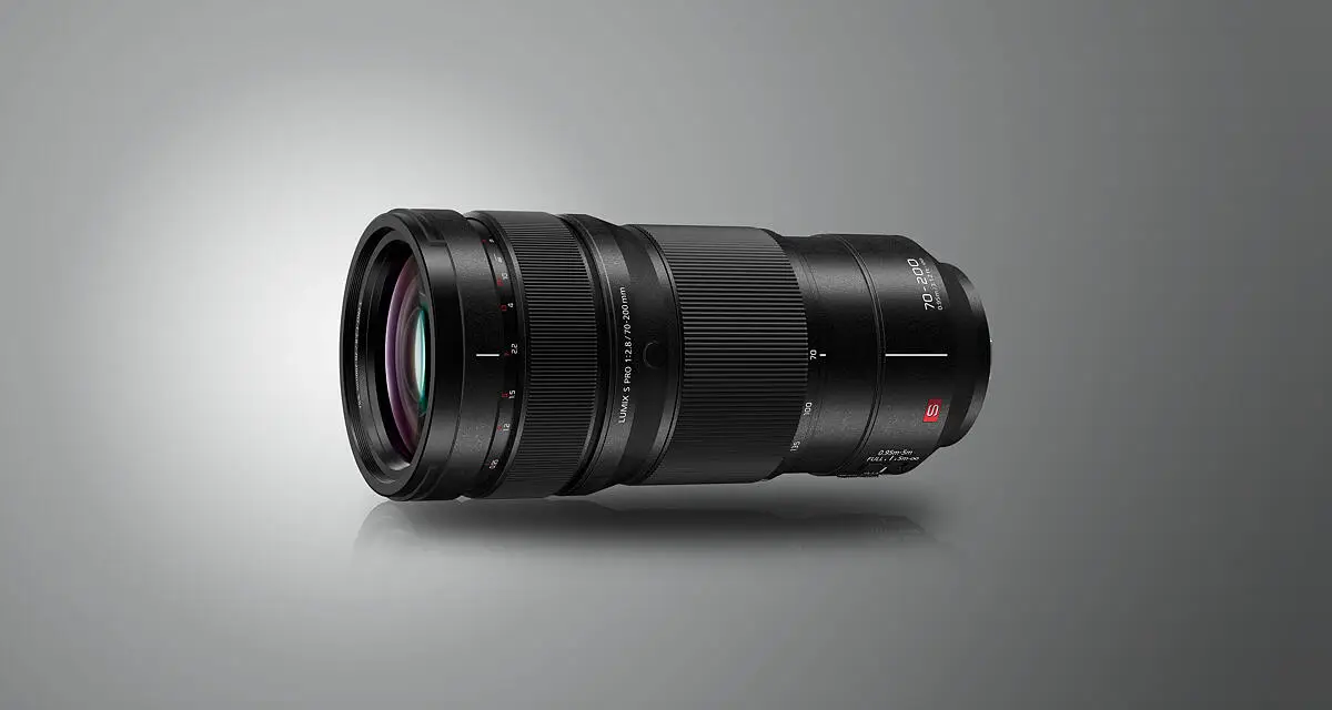Lumix s pro 70-200mm f2.8 o.i.s.  l-mount telephoto zoom lens
