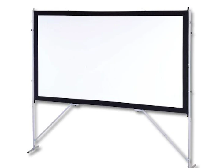 Premium vikbar projektorduk 138"