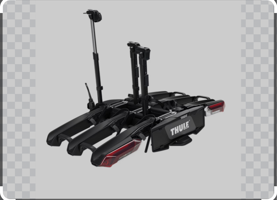 Thule sykkelstativ 3 sykler 