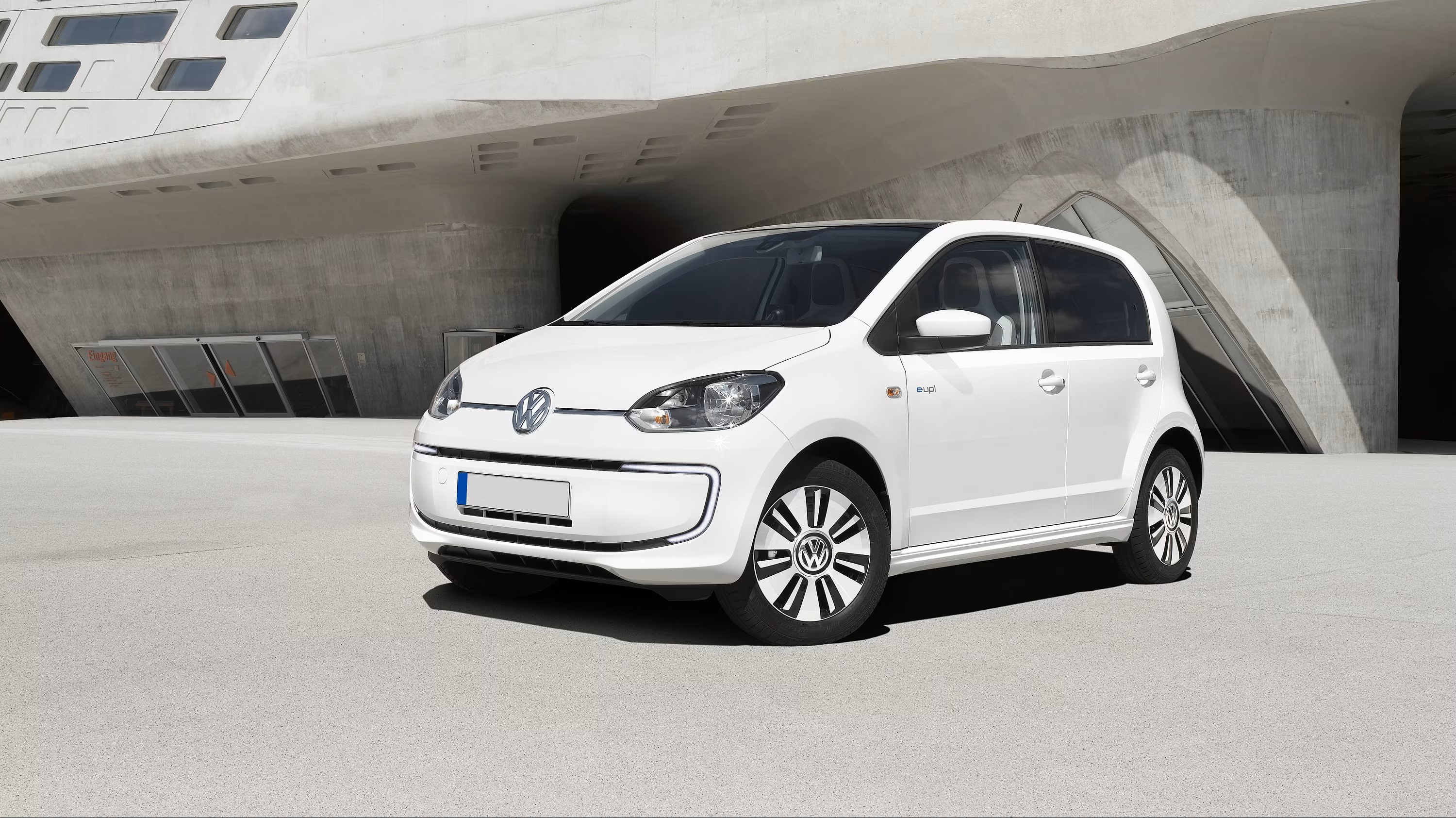 Volkswagen e-up elbil leies ut 