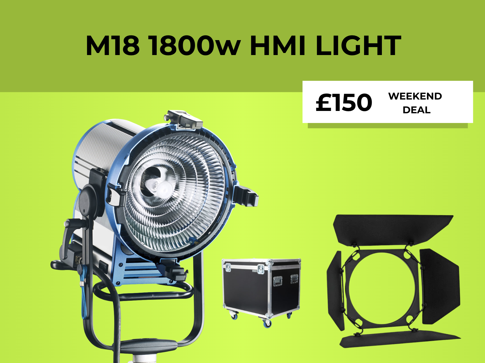 M18 hmi compact daylight light 