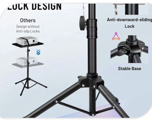 Tripod stand (for projector etc.)