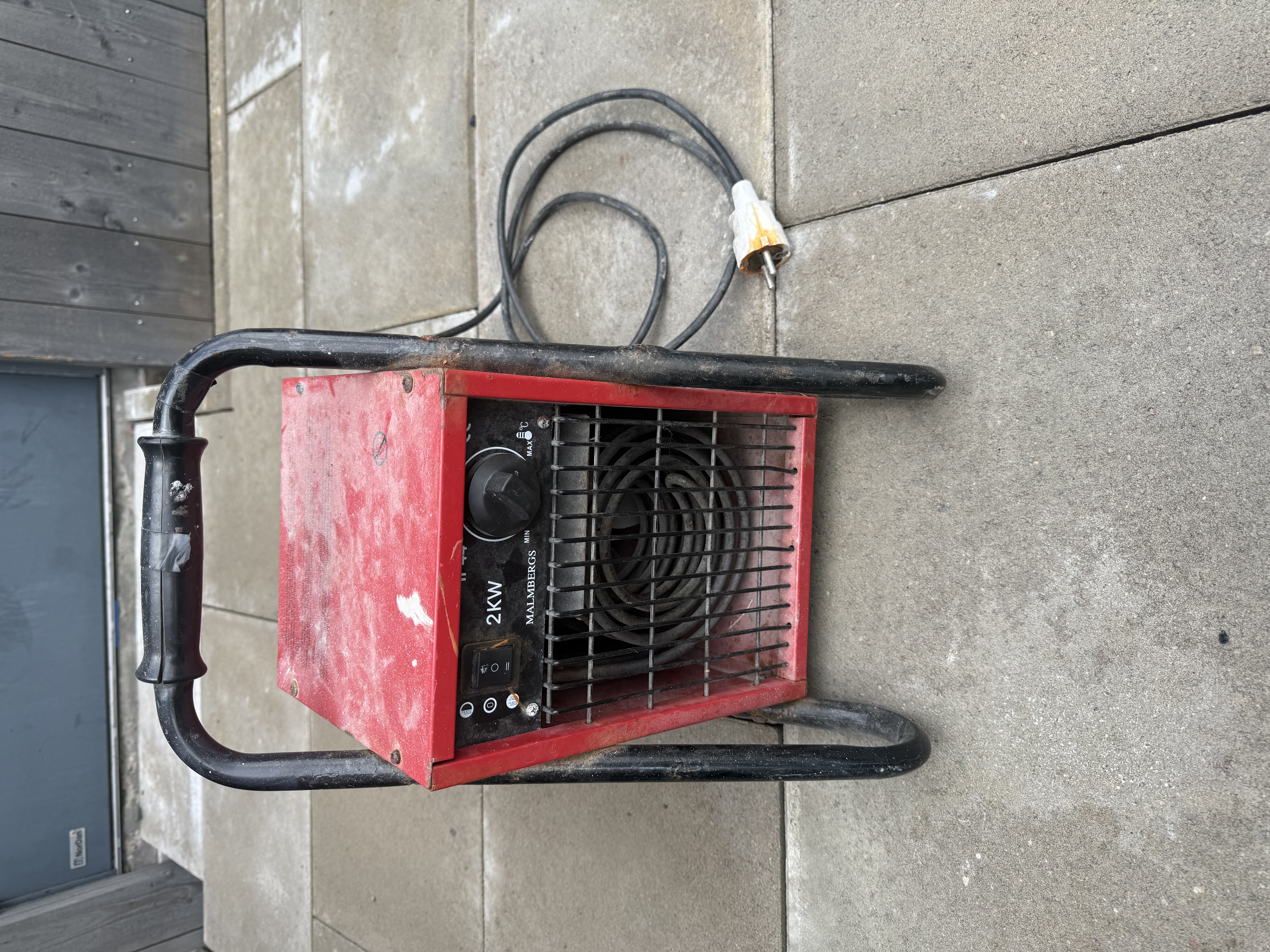 Värmefläkt 2 kw
