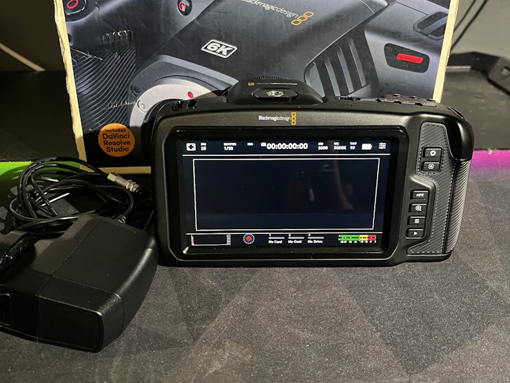 Blackmagic pocket cinema camera 6k - body only