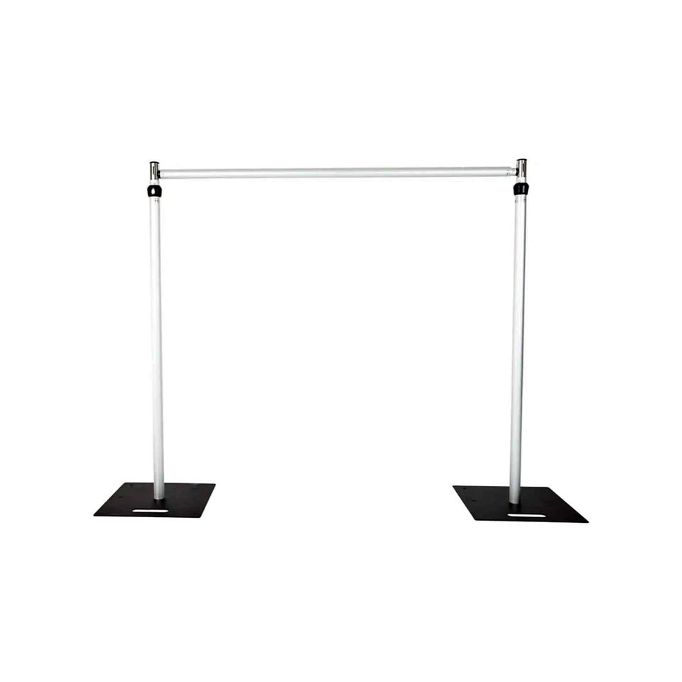  3 x3m  heavy duty backdrop stands pipe and drape (total 3x9m available)