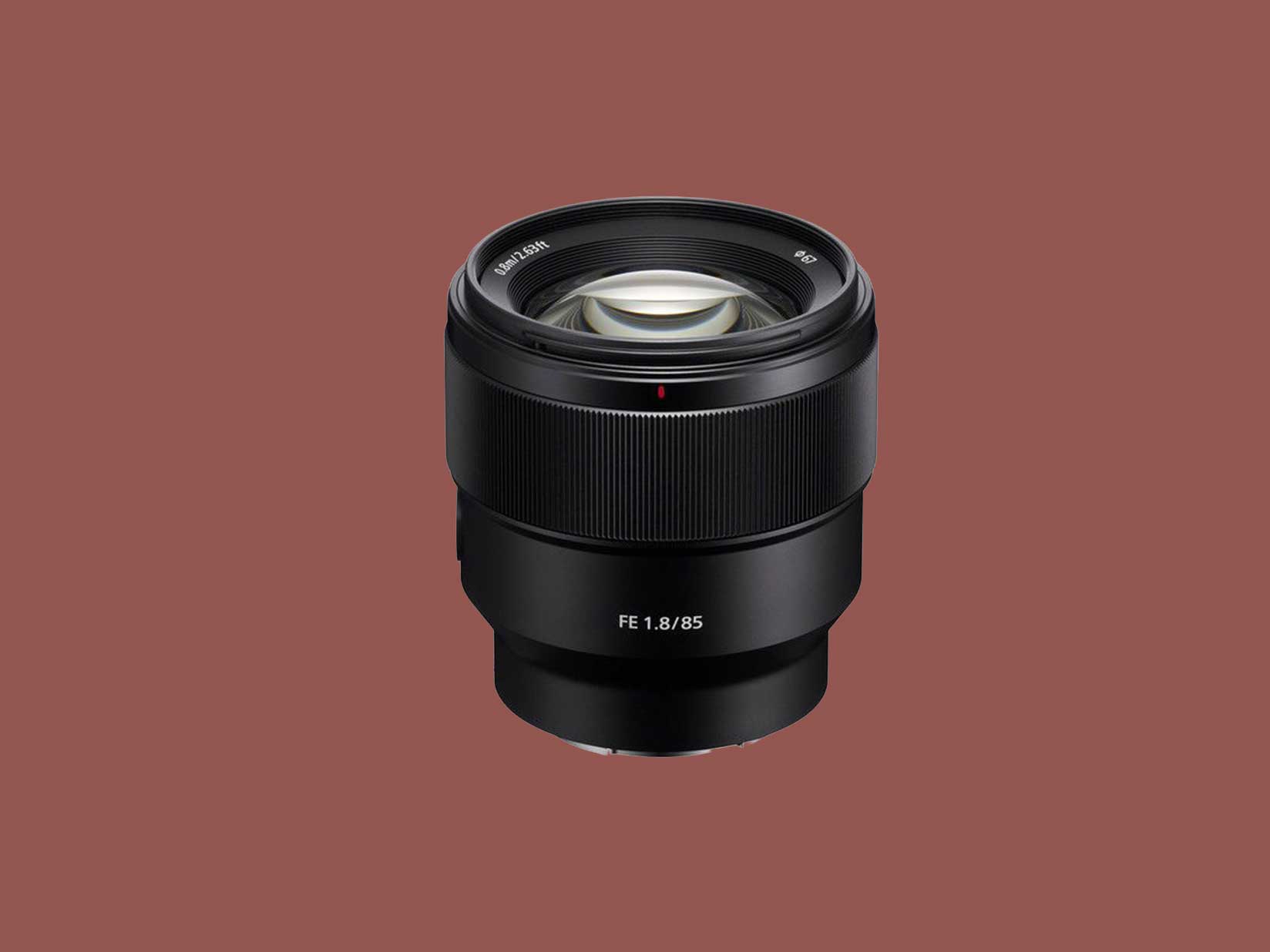 Sony fe 85mm f1.8 lens
