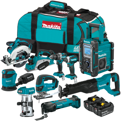 Makita 18v verktøy sett til oppussing 