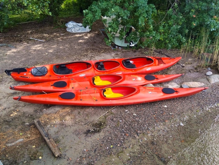 Kaksikko/kolmikko rannalta lauttasaaresta