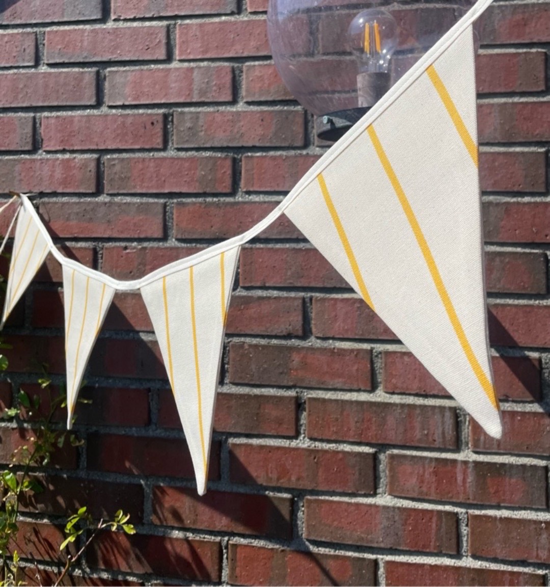 Vimpler - offwhite/gul