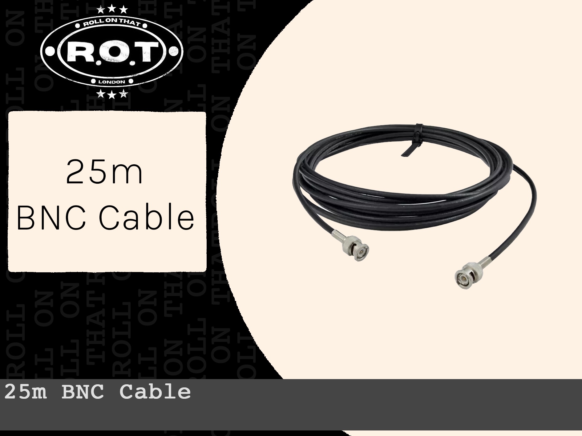 25m bnc cable (sdi)