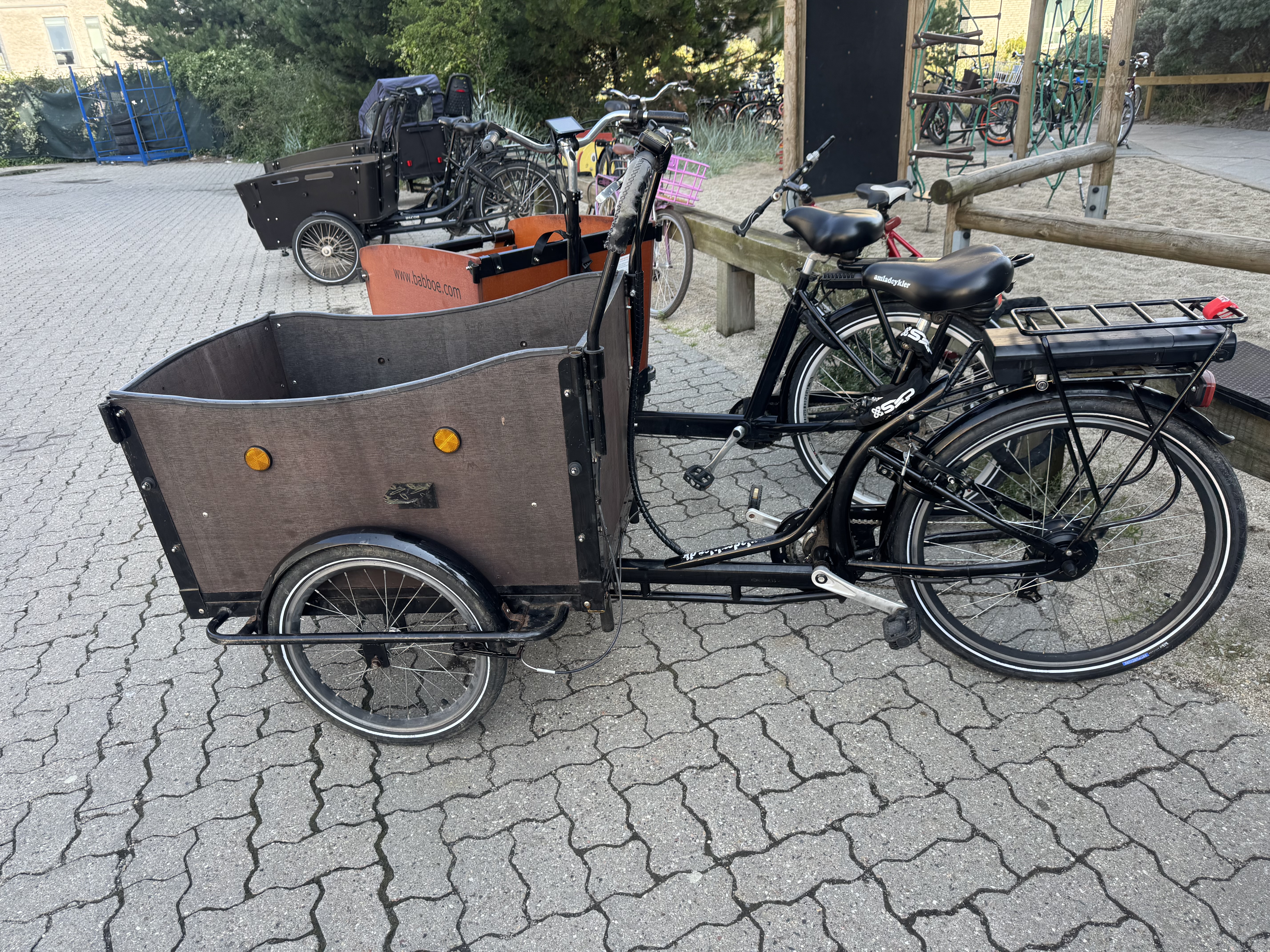 El ladecykel til udlejning