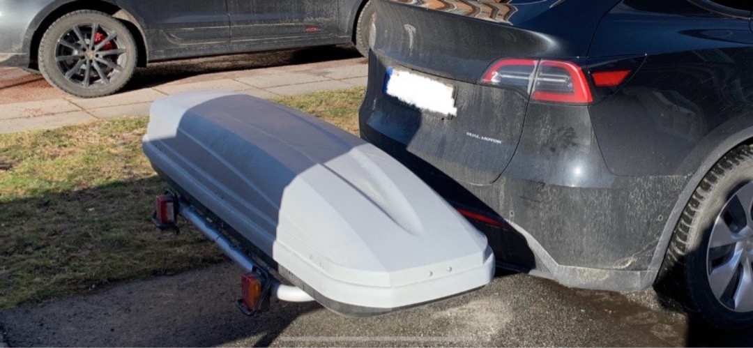 Thule easybase med takbox 