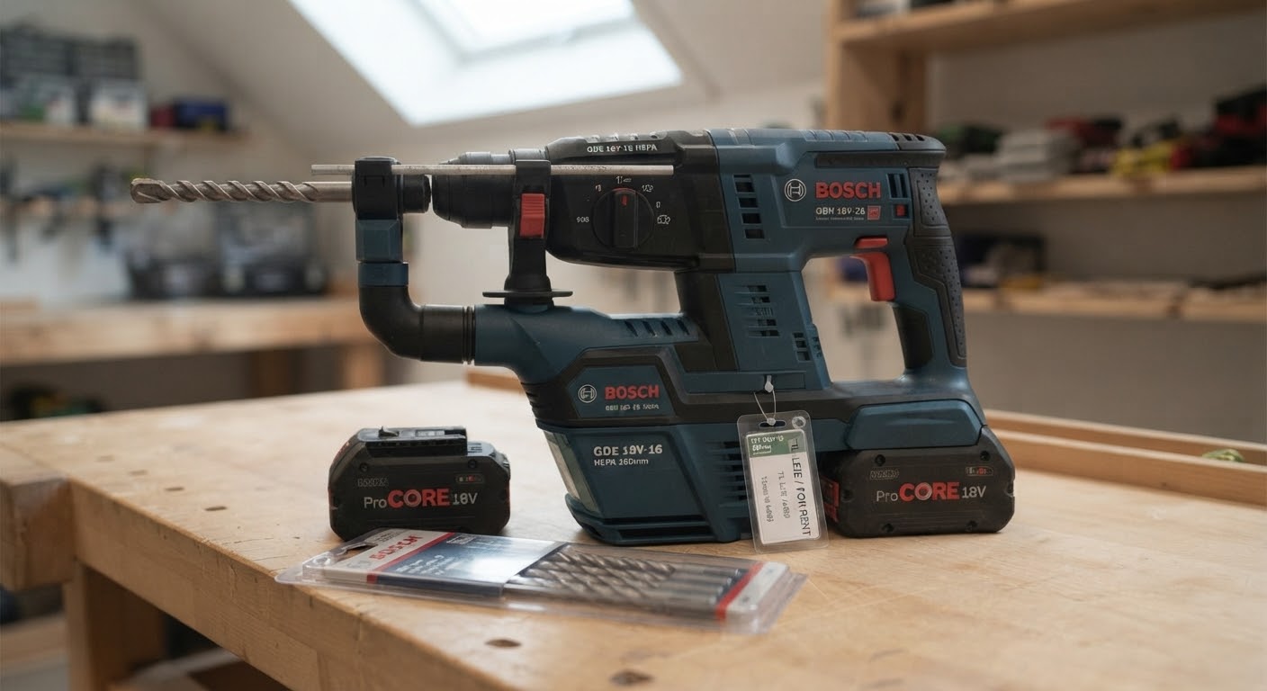 Sds plus borhammer, bransjeledende proff maskin