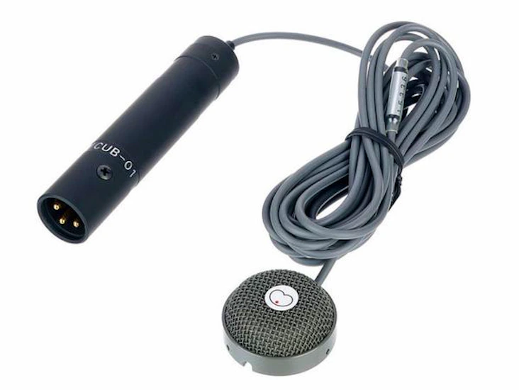 Sanken cub-01 xlr boundary microphone – broadcast, film, theatre, interviews, stage
