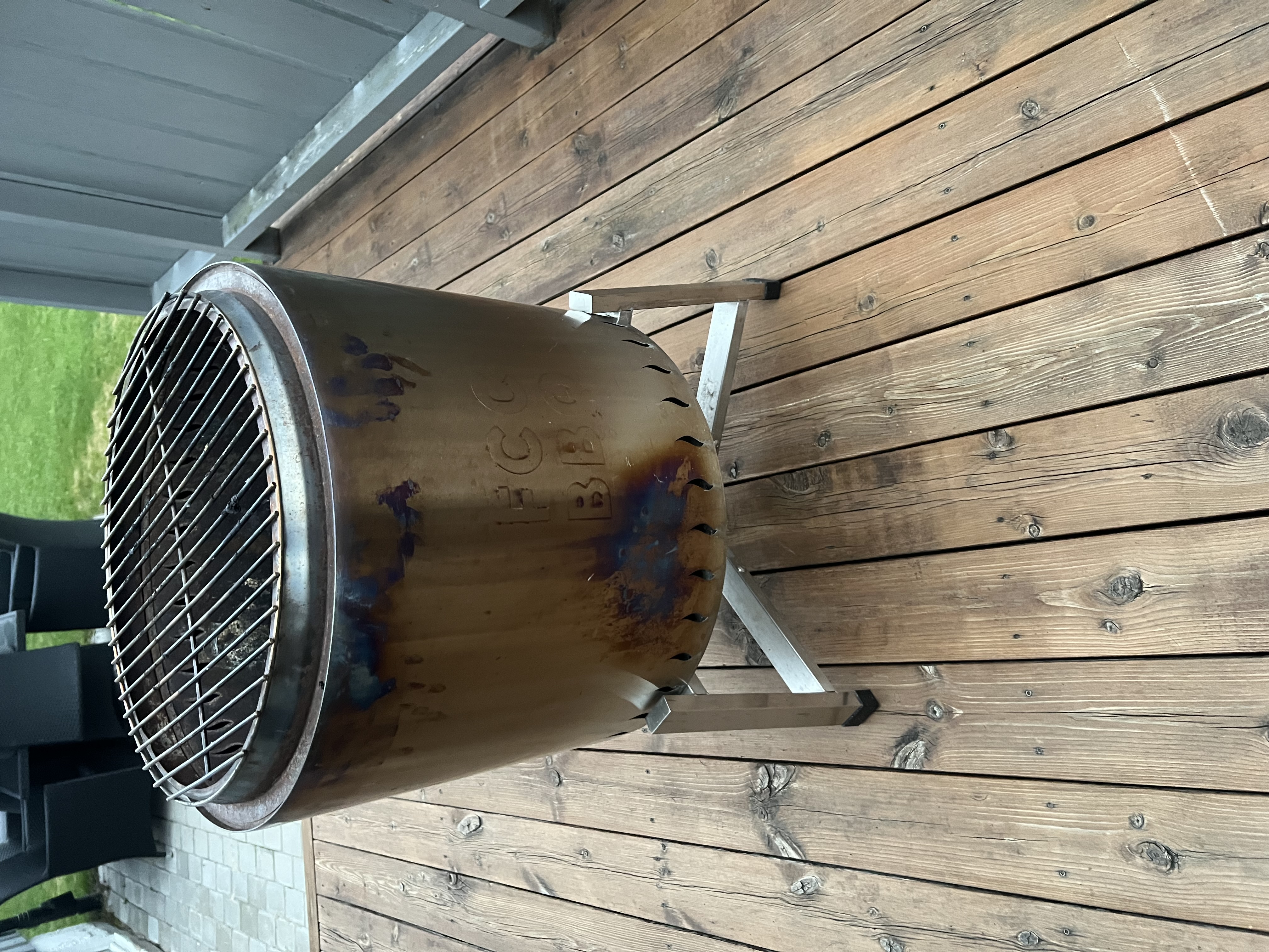 Fcc volcano smokeless båltønne/grill
