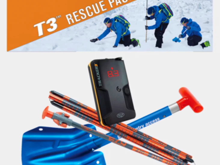 Fullt skredsett med valg av sekk (12/32l/ingen)!