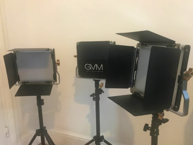 Gvm 3-pack led-videobelysningssatser