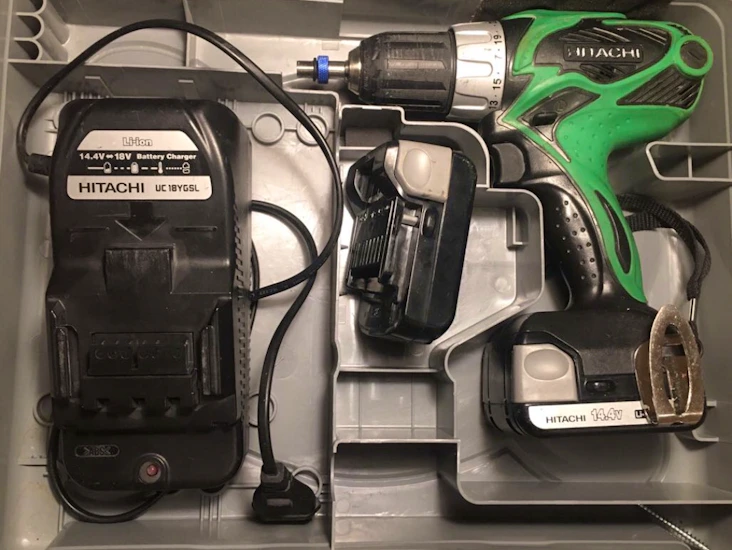 Hitatchi koki 14,4v skruvdragare
