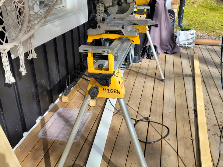 Kap och gersåg ink sågbord