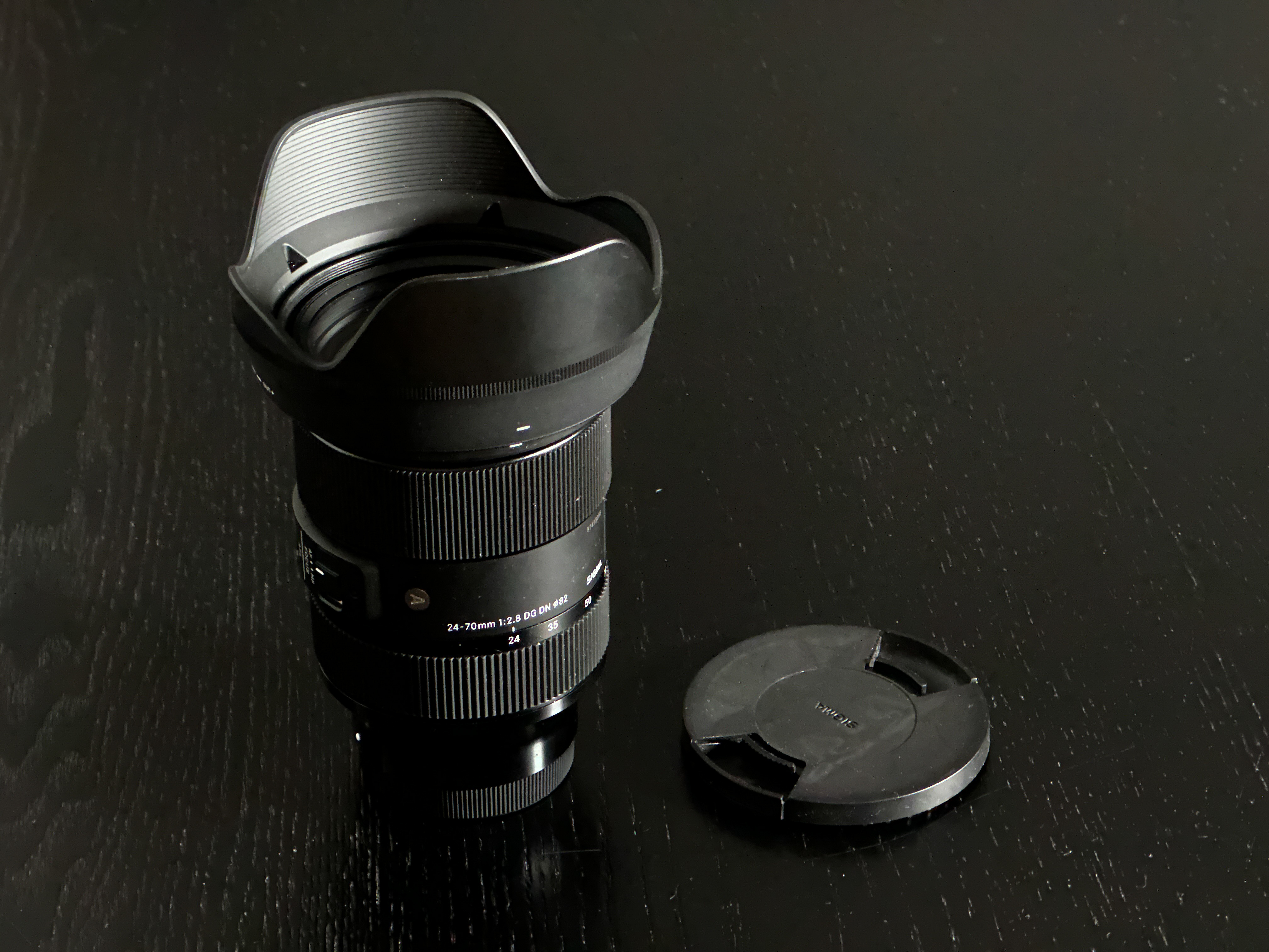 Sigma 24-70mm f/2.8, sony ef fatning