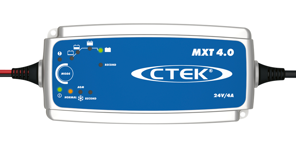Ctek mxt 4.0 24volt laddare, 4a