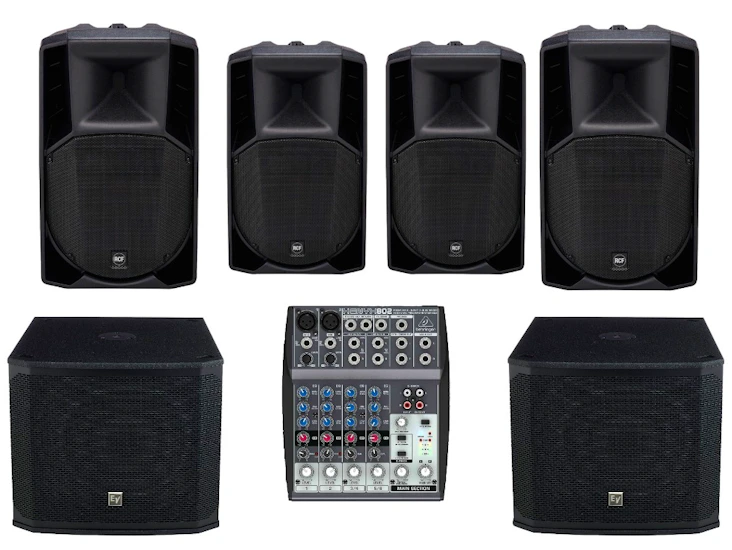 Högtalare till studentflak 8800w