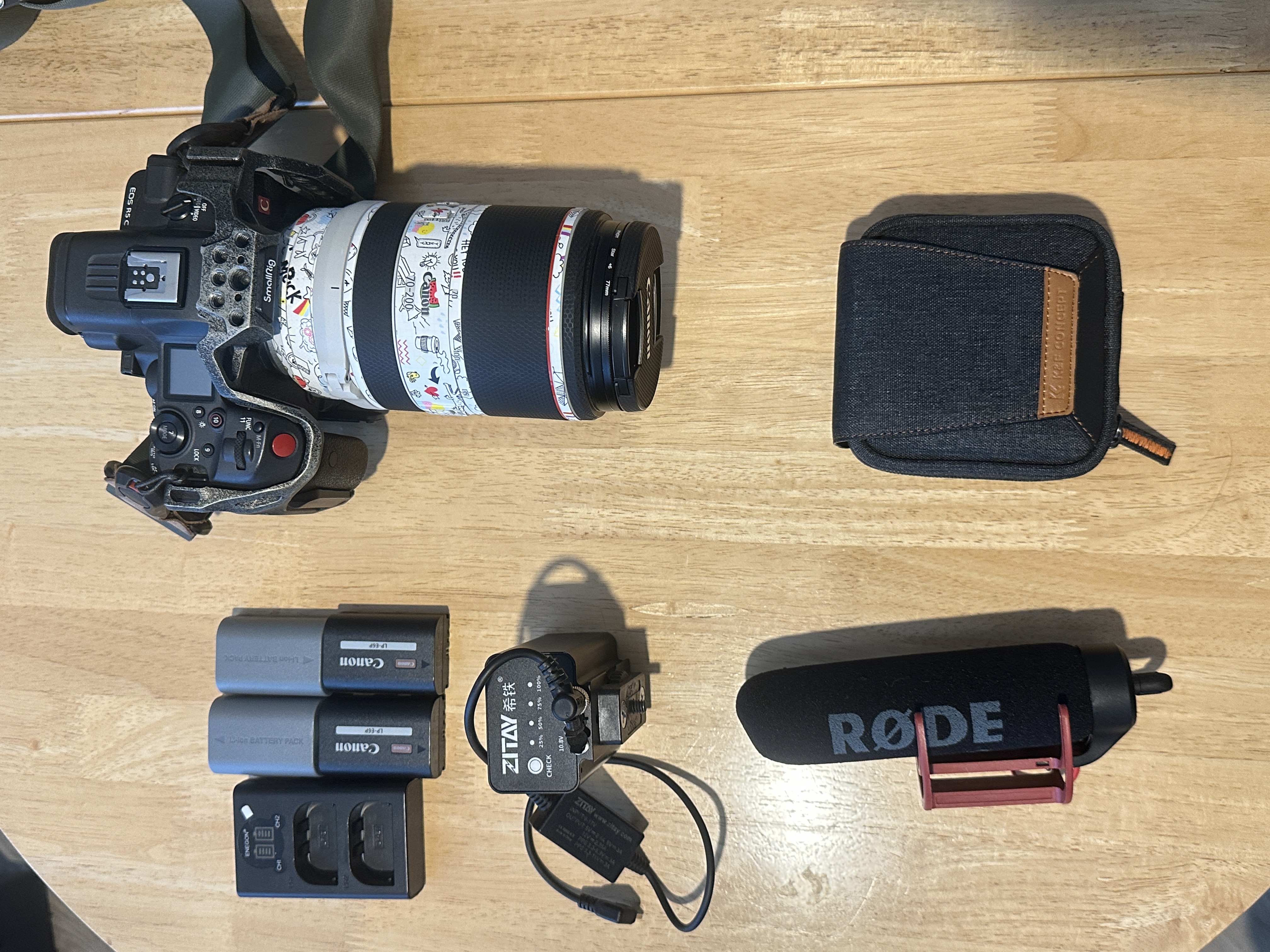 Canon eos r5 c + rf 70-200mm f2.8l – professional photo & cinema kit