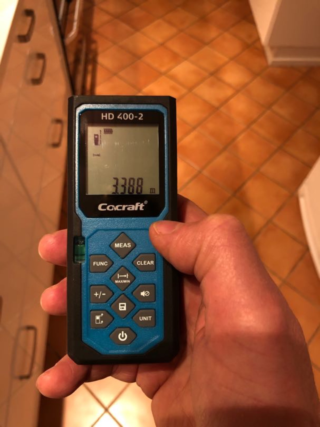 Laseravståndsmätare upp till 40m