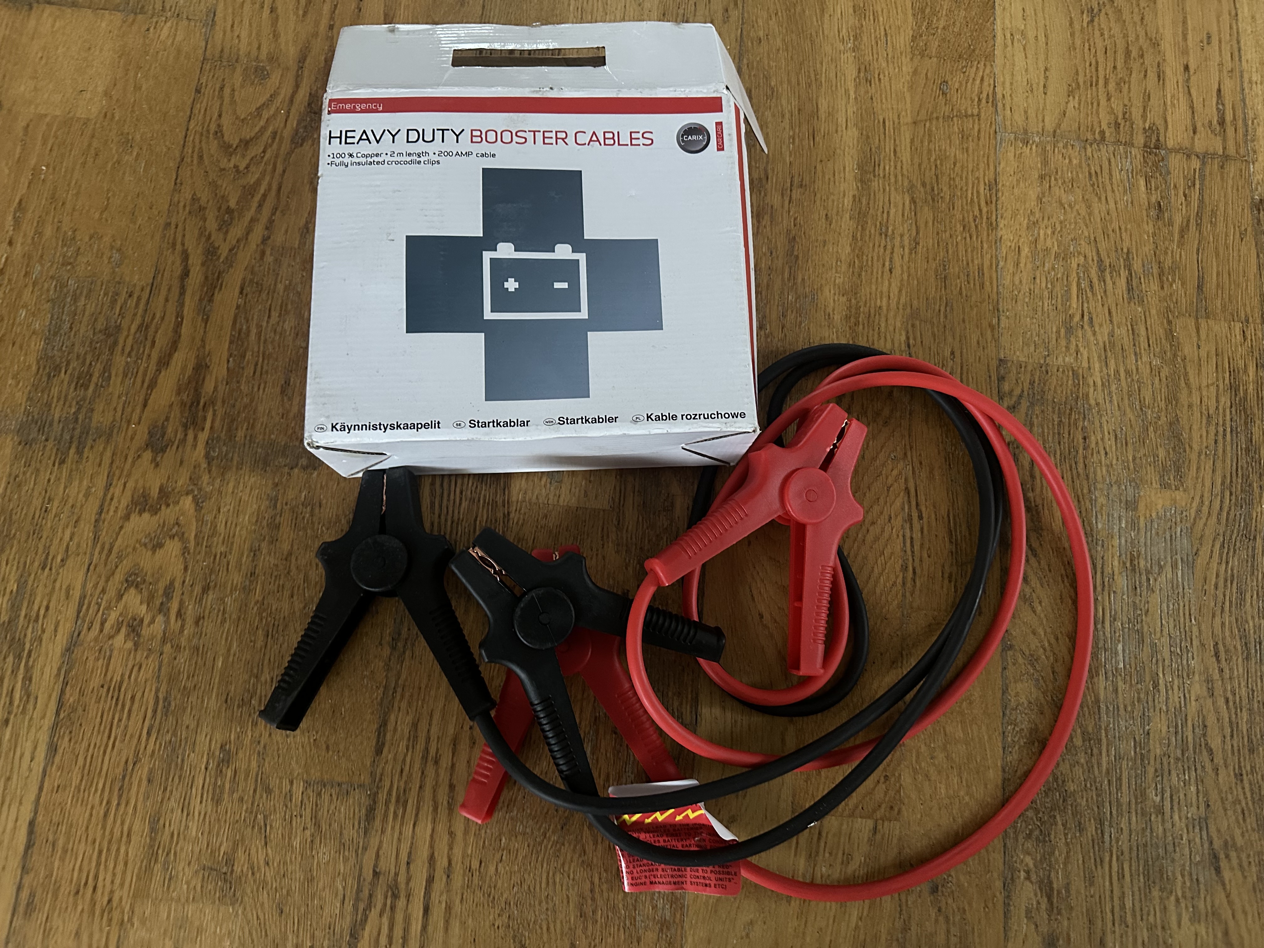 Käynnistyskaapelit 2m