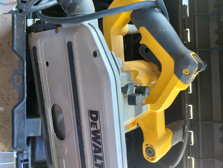 Sänksåg dewalt inkl 2st skenor