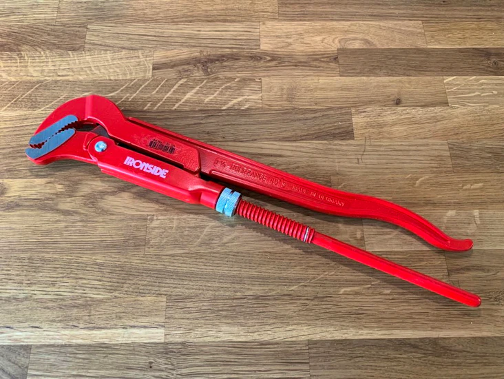 Rörtång, stor polygrip