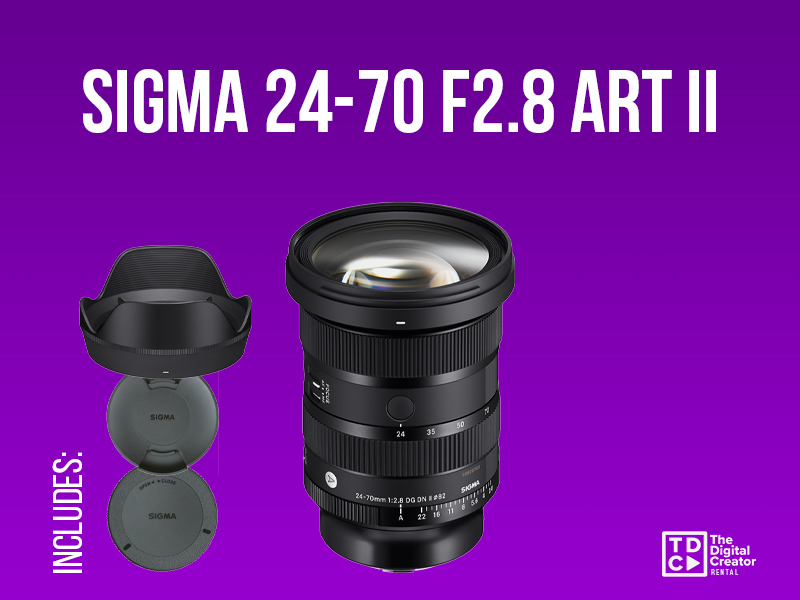 Sigma 24-70mm f2.8 ii lens e mount