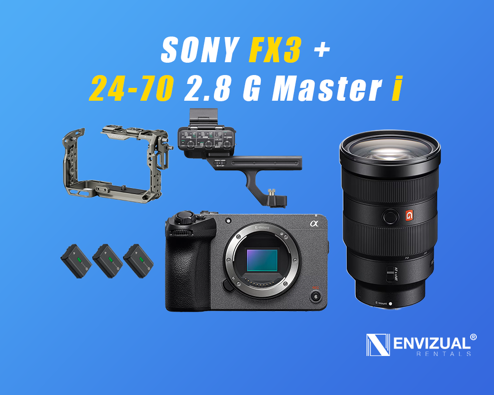 Sony fx30 + xlr top handle - cine camera 