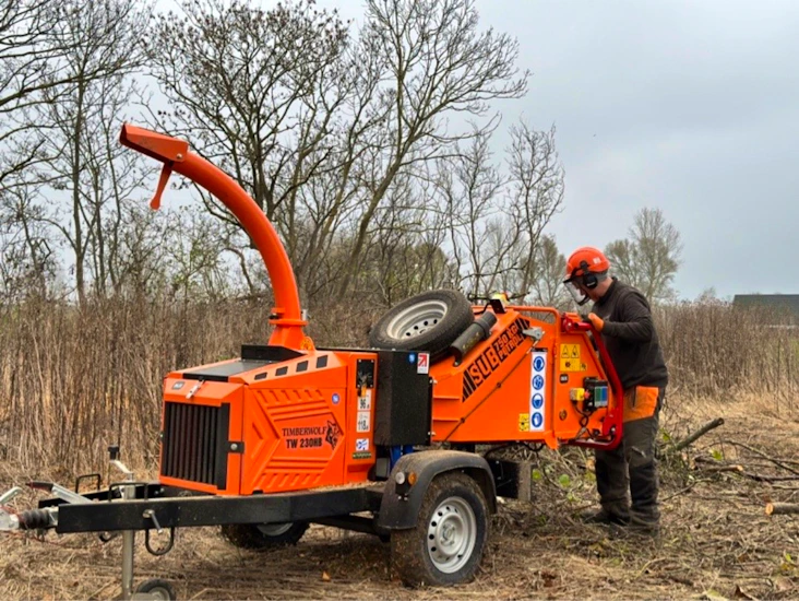 Värsting-flismaskin timberwolf