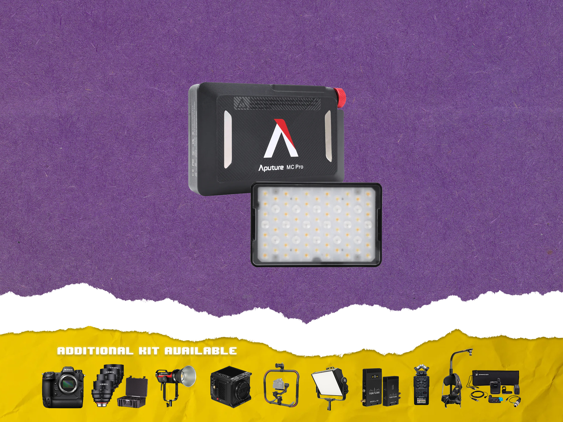 Aputure mc pro rgb led light panel