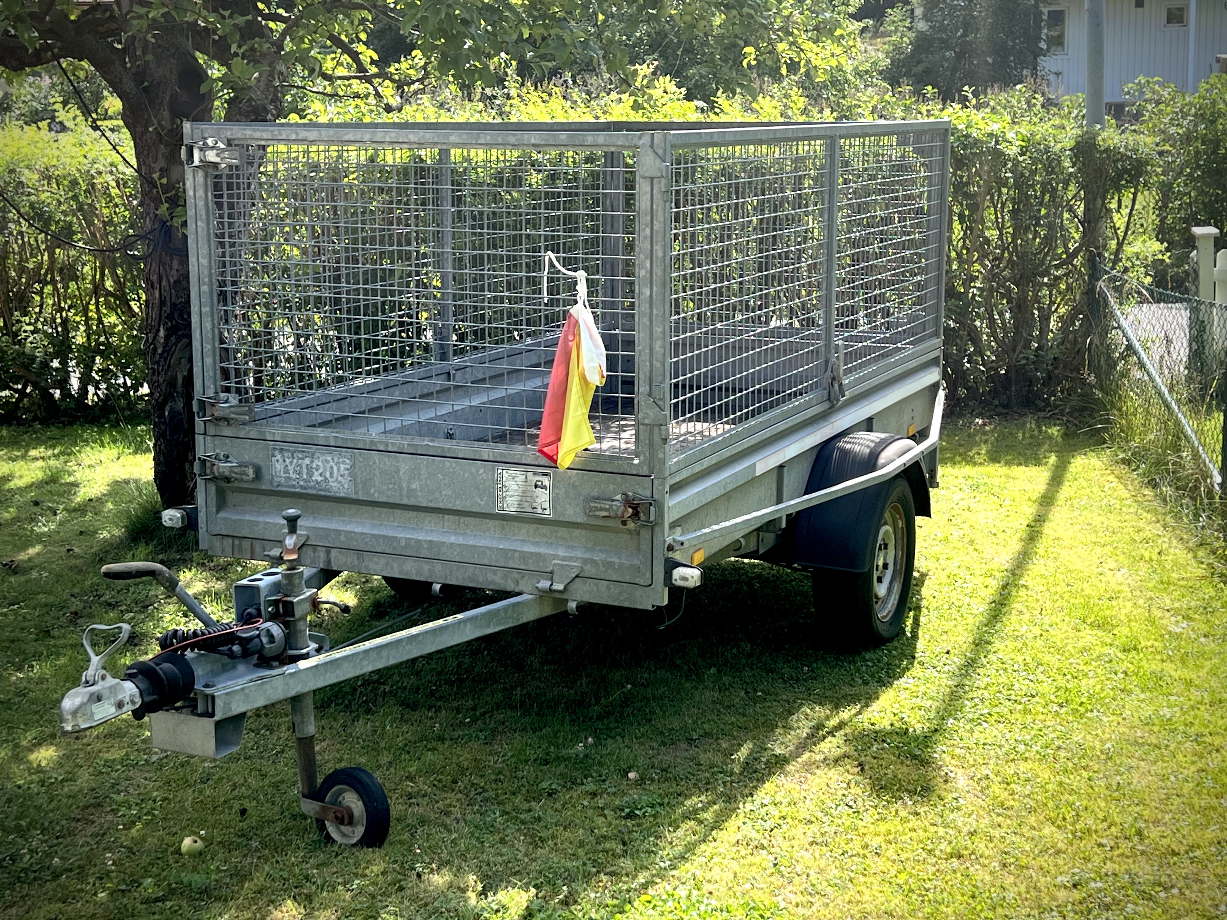 Gallersläp, bromsad 750kg