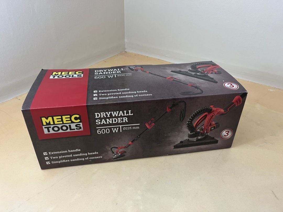 Pussemaskin for gips / sparkel