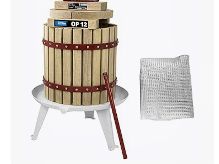 Äppelmust frukt kross press