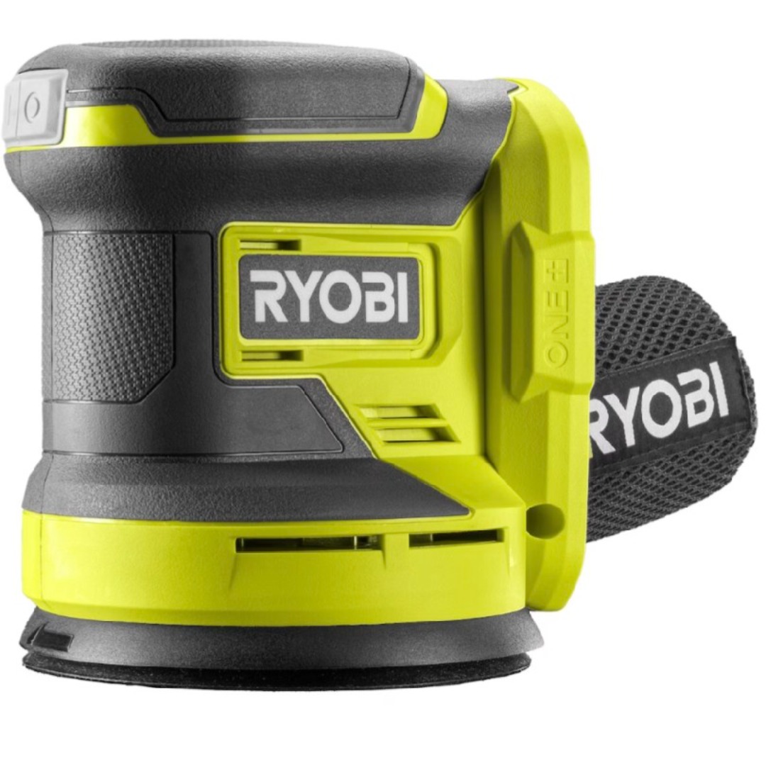 Eksentersliper slipemaskin med papir ryobi