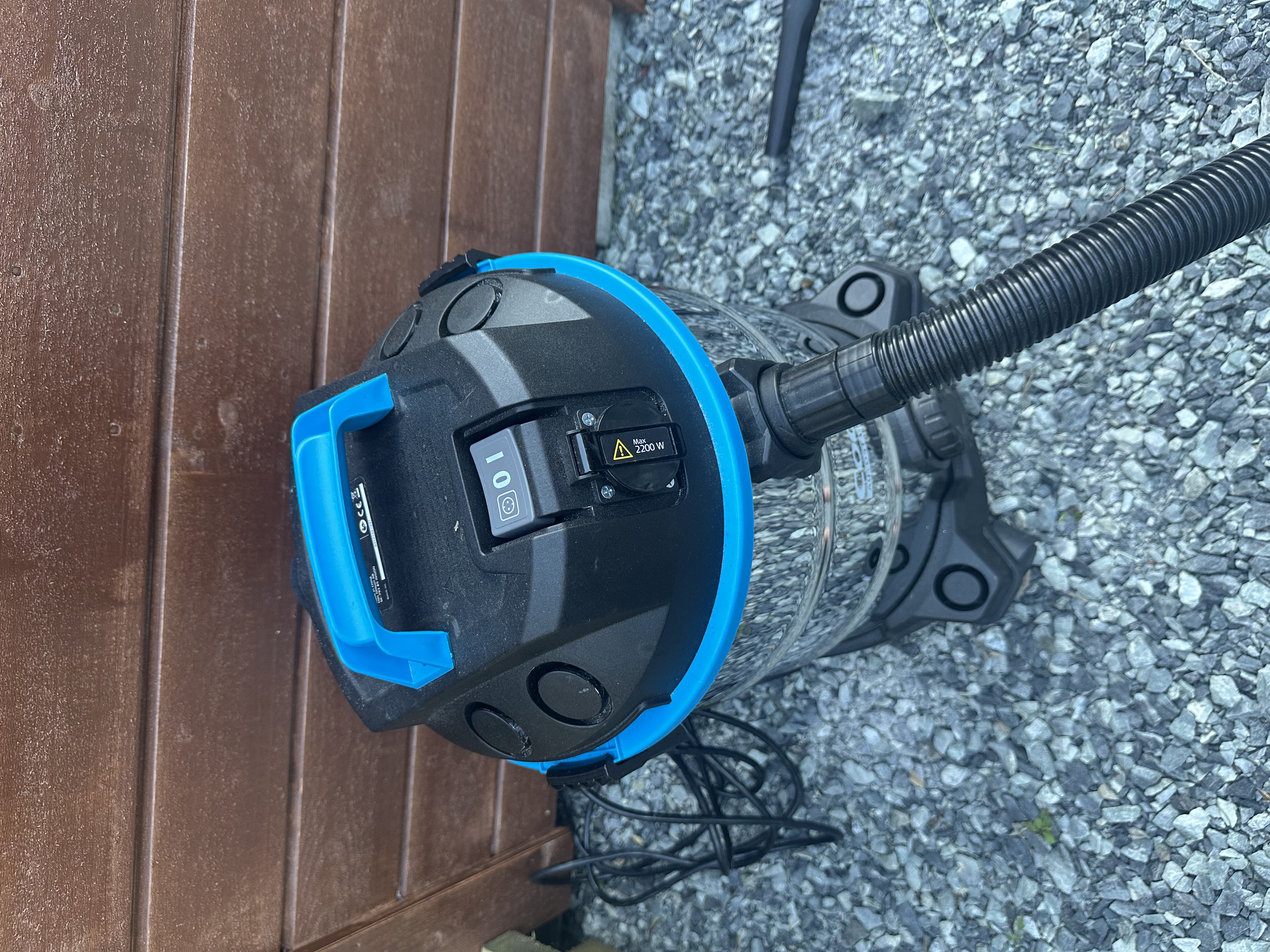 Grovstøvsuger 1200w