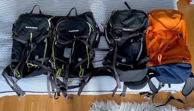 3st mammut avalanche backpack airbag 3.0
