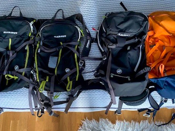 3st mammut avalanche backpack airbag 3.0