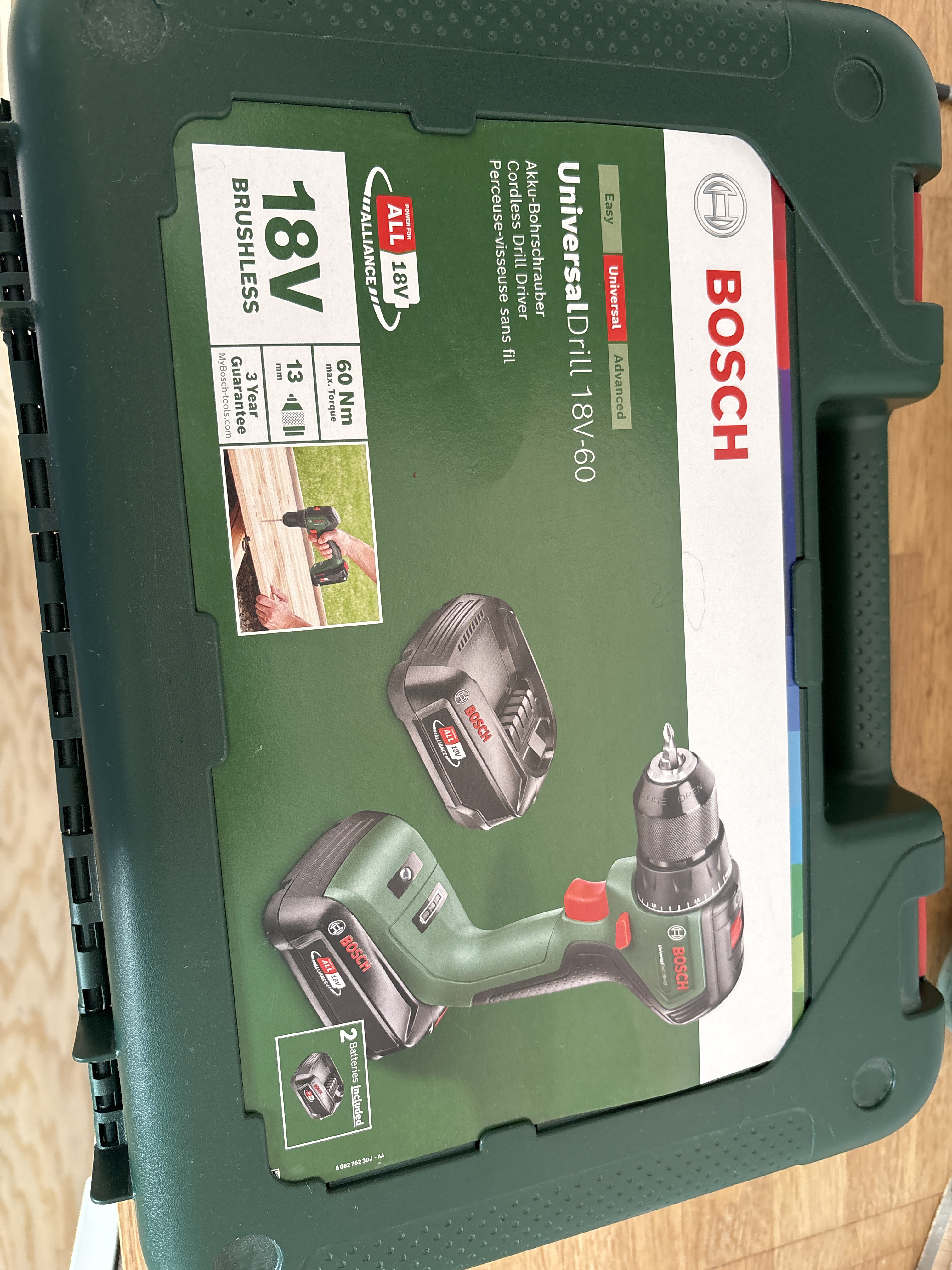 Bosch universal drill 18v-60
