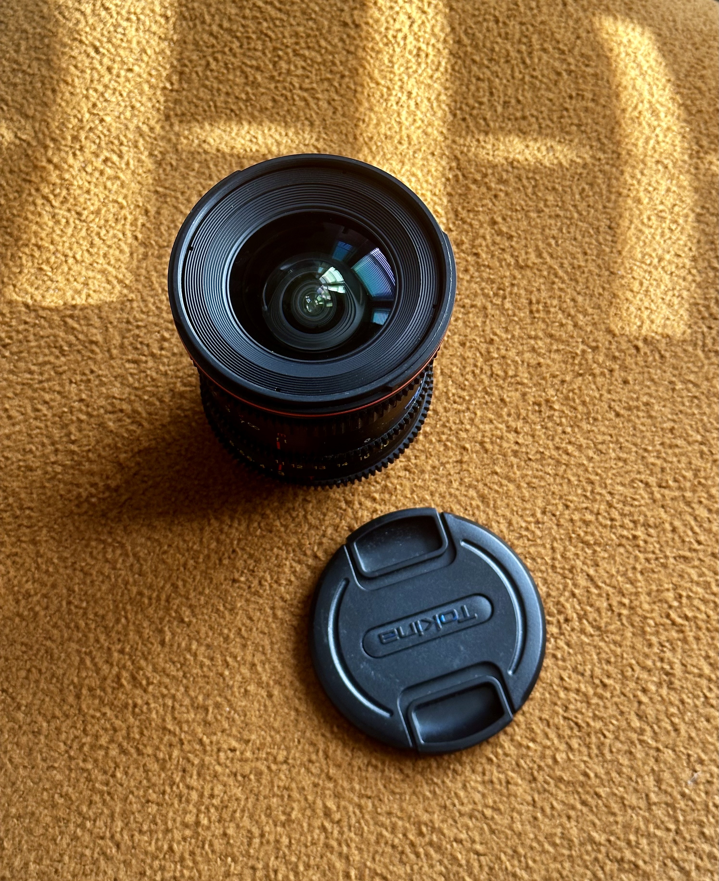 Tokina 11-16mm cine lens
