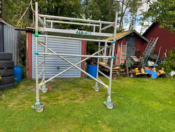 Rullställning alulock bred 135x180cm